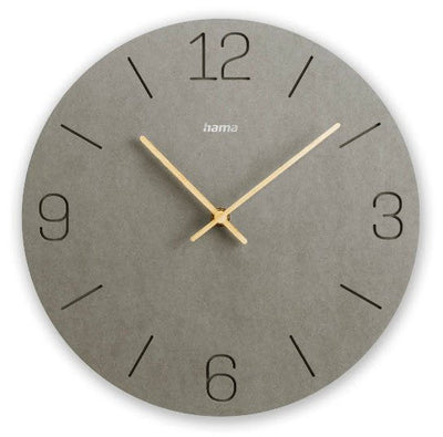 Hama Watch Wall Creta Grey 30CM Números Grabados 185881 — image 1