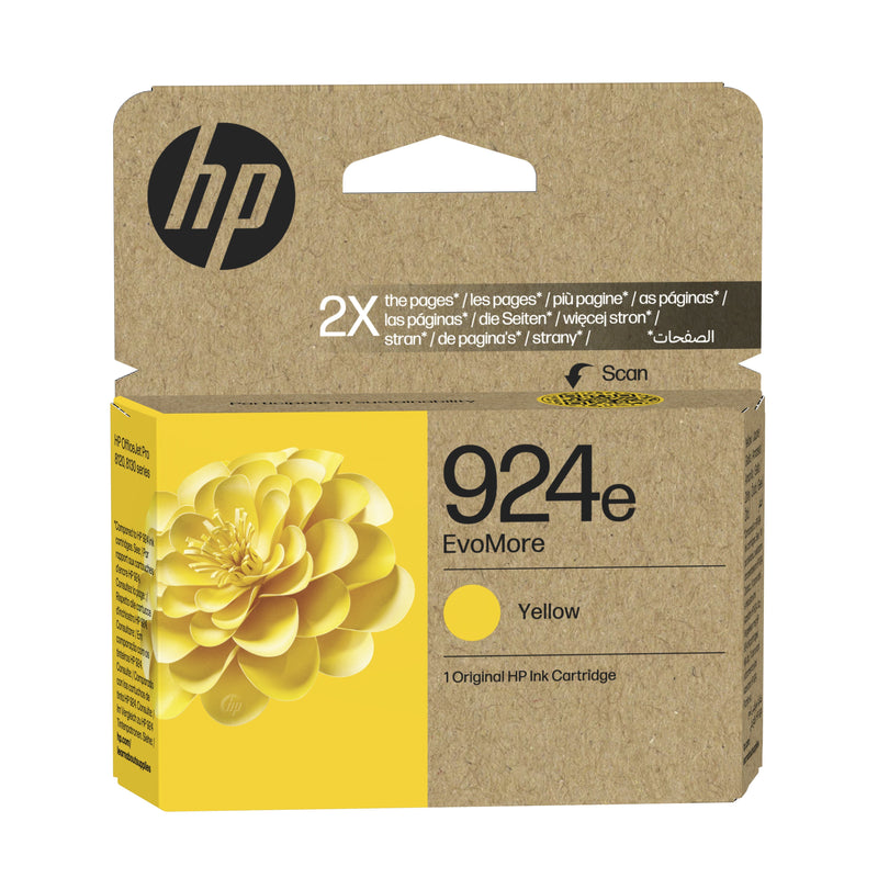 HP Ink 924E Cartridge Yellow Officejet Pro 8120, 8130 Series