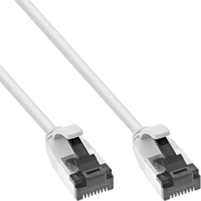 Inline® Network Cable Slim, U/FTP, CAT.8.1, Tpe Halogen-free, White 10M — image 1