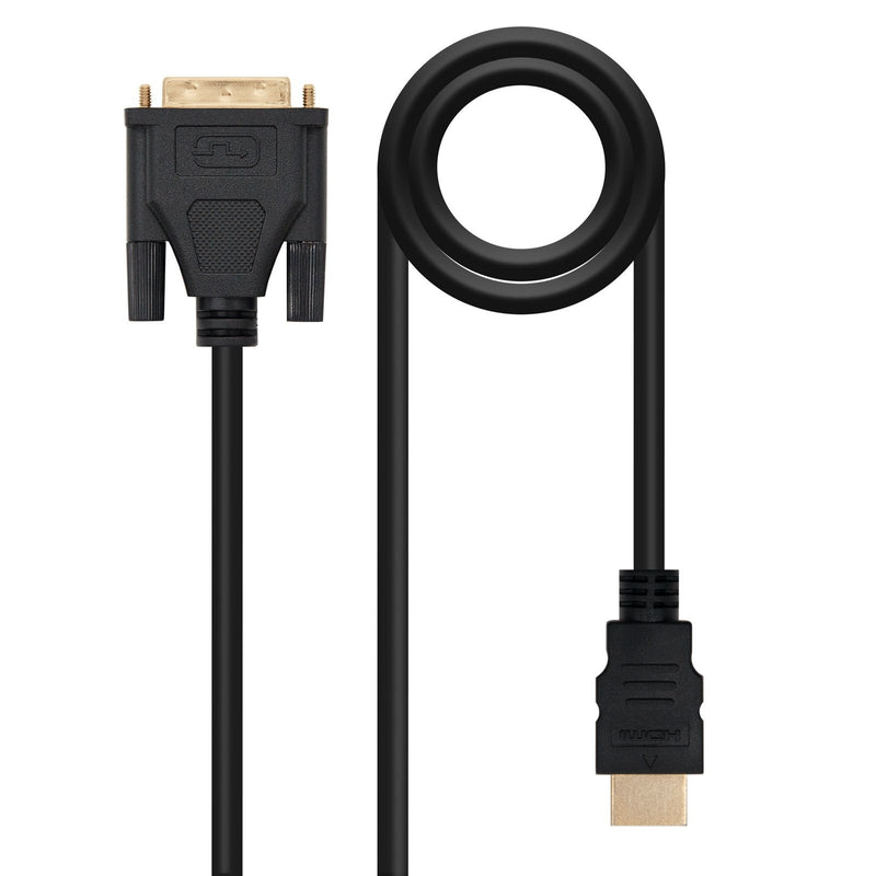 Nanocable Cable DVI 18 + 5 Male a HDMI Male 3M - Black
