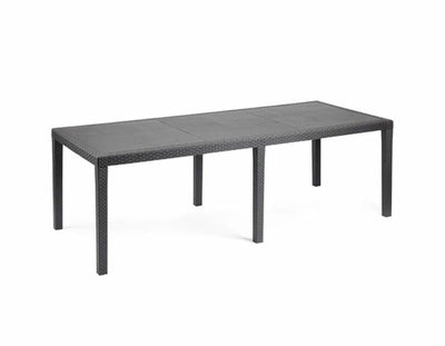 Desk Extendable Outdoor Polipropileno. Colour Antracita 72X150/220X90CM Ipae Progarden — image 1