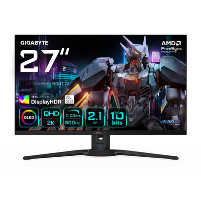 Gigabyte Monitor OLED 27 Aorus FO27Q5P 500HZ — image 1