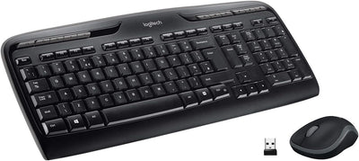 Logitech Keyboard Spanish + Mouse MK330 Wireless 920-003978 — image 1