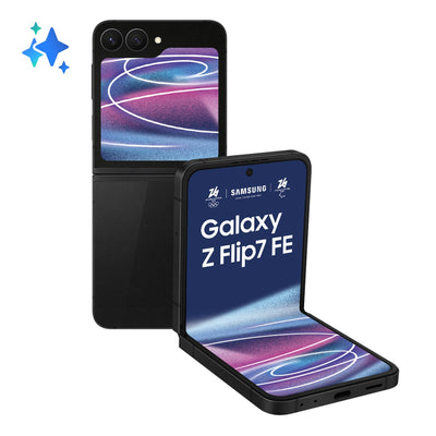 Samsung Smartphone Galaxy Z FLIP7 Fe F761B 5G Dual SIM 8GB RAM 128GB - Black — image 1