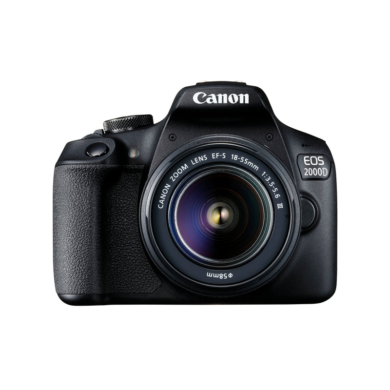 Canon Eos 2000D 24.1MP Wi-Fi + Ef-s 18-55MM F3.5-5.6 Is Iii
