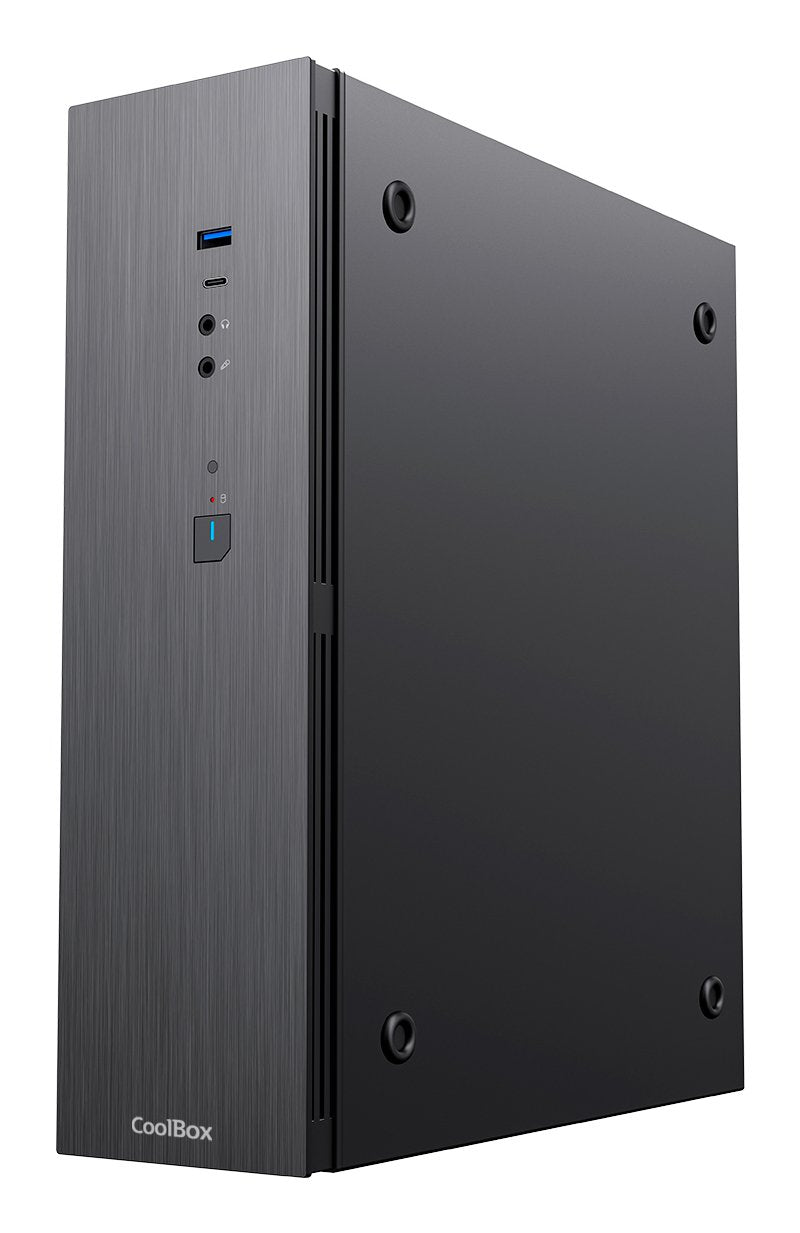 Coolbox PC Case microATX Slim T370 With Fte. TBZ300 COO-PCT370-BZ