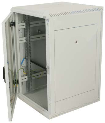 Triton RMA-27-A88-CAX-A1 Cabinet Rack 19 27U, 800X800MM, Door Glass Grey — image 1