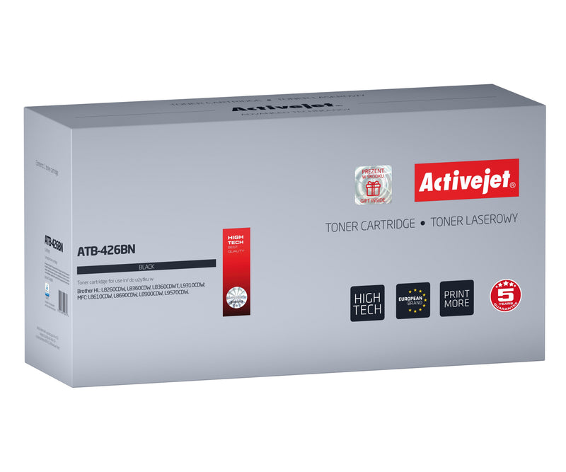 Activejet Toner Compatible Brother TN-426BK - Supreme - 9.000 Páginas - Black