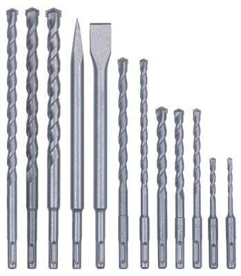 Einhell Set Of Drill Bits And Cinceles Sds Plus , 12 Pieces (maleta) 49240295