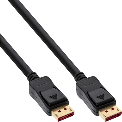 Inline® DisplayPort 1.4 Cable Black Gold-plated Contacts, 2M — image 1