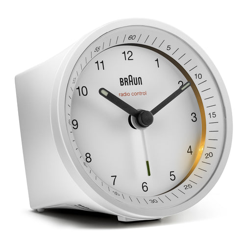 Braun Bc 07W-DCF Radio Alarm Clock White — image 1