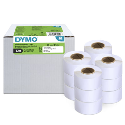 Dymo Label Lw Multipack Dirección 28X89MM-VALUE Pack (12 Rolls — image 1