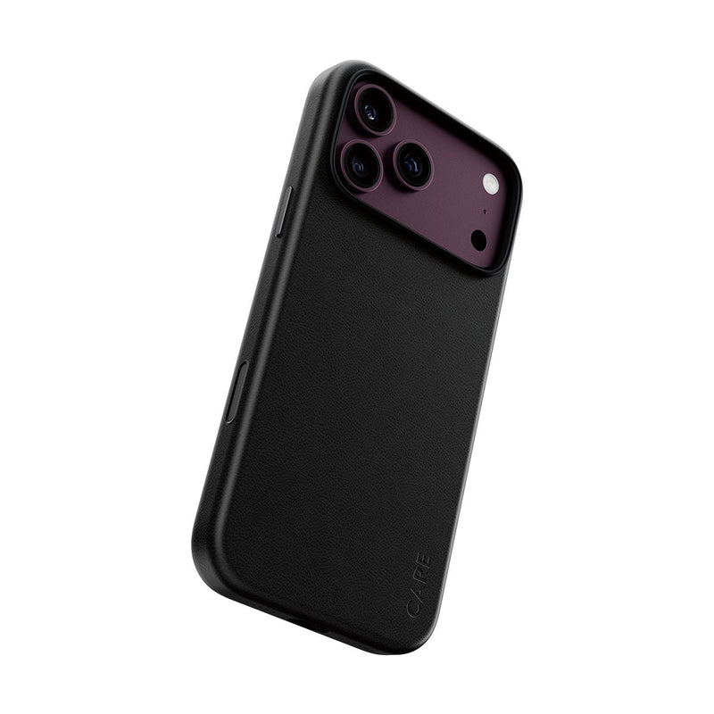 Panzerglass Care Body Only Vegan Leather Case Black Magsafe Iphone 18 Pro Max./17 Pm