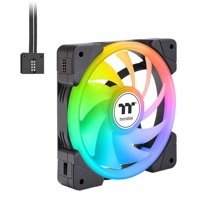 Thermaltake Fan Swafan EX14 ARGB 3-FAN-PACK Black Retail