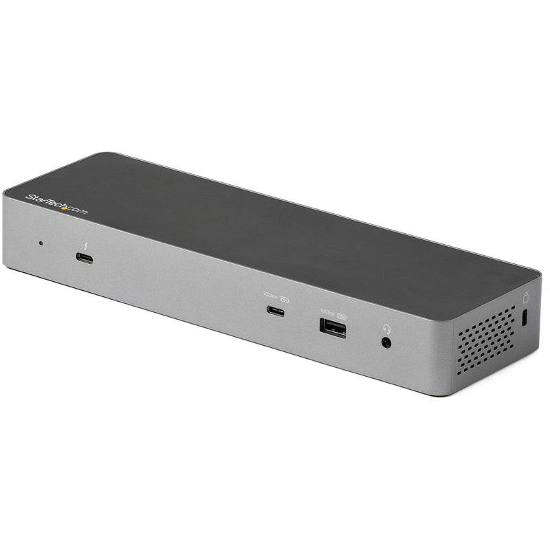 StarTech Docking Station Thunderbolt 3 USB-C 2 Monitores 4K 60HZ DisplayPort 1.4 HDMI 8K Pd 96W And 5x USB - 1