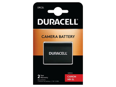Duracell Digital Camera Battery 7.4V 700MAH Duracell Replacement Canon NB-2L DRC2L — image 1