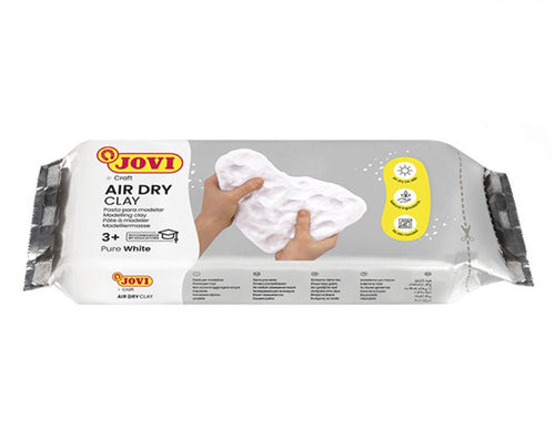Jovi Air Dry Pastilla Pasta Modelar Endurece Air 1000GR White — image 1