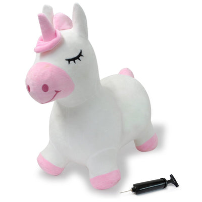 Jamara Animal Hinchable Unicornio With Case Plush Toy And Pump — image 1