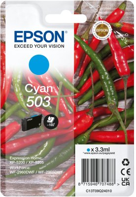 Epson 503 Genuine Ink Cyan