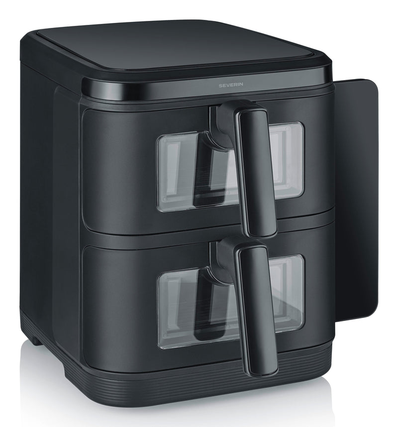 Severin Fryer Fr 2468 Double 11 L Independiente 2800W Black