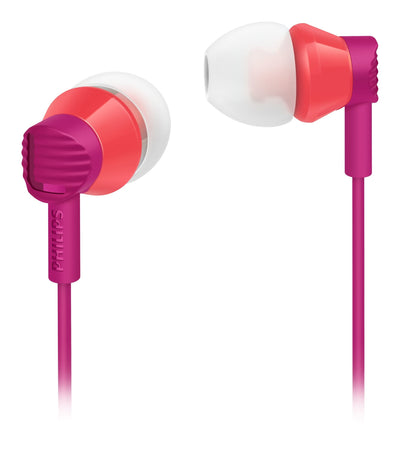 Philips Headphones Intrauditivos SHE3800PK/00, Headphones Dentro Or Ído, Pink 1,2M, Alámbrico, Platino — image 1