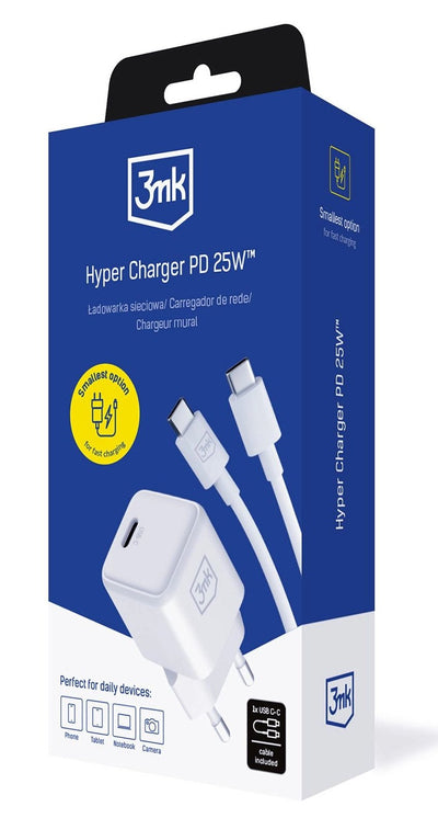 3MK Hyper Charger Pd 25W + 1x Usb-c-c Cable — image 1