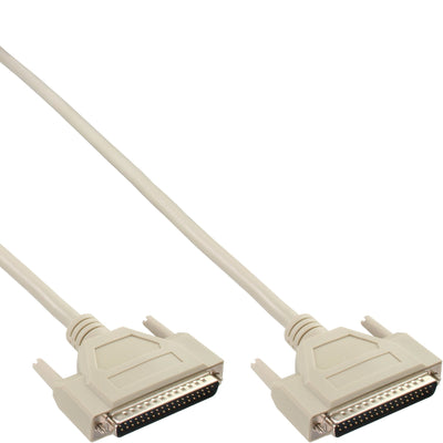Inline Cable Extensión Serie 37 Pines DB37 Male a Male Directo 1M — image 1
