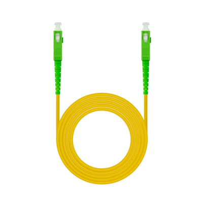 Nanocable Cable Fibre Sc/Apc-sc/Apc Monomodo Lszh 5M - Yellow — image 1