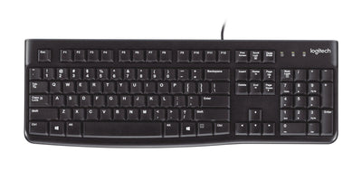Logitech Keyboard Spanish K120 USB Black Retail 920-002499 — image 1