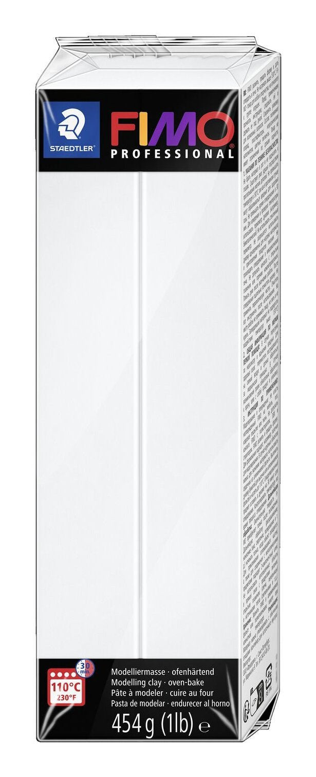 Fimo Staedtler Professional 8041 Arcilla - White 454G