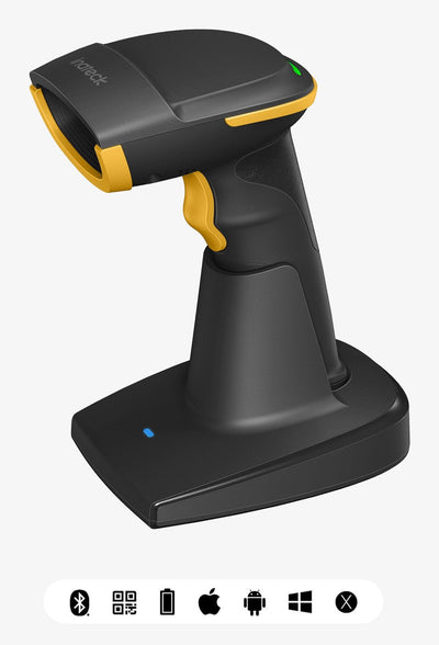 Inateck BCST-54 Reader Codes Barcodes Laptop 1D/2D Cmos Black Yellow — image 1