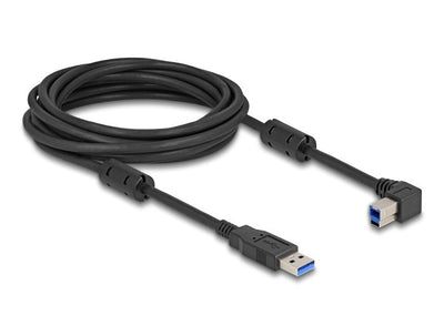 Delock USB 5Gbps Cable Type a Connector Male a Type B Connector Male 90° Izquierda Angulado 5M — image 1