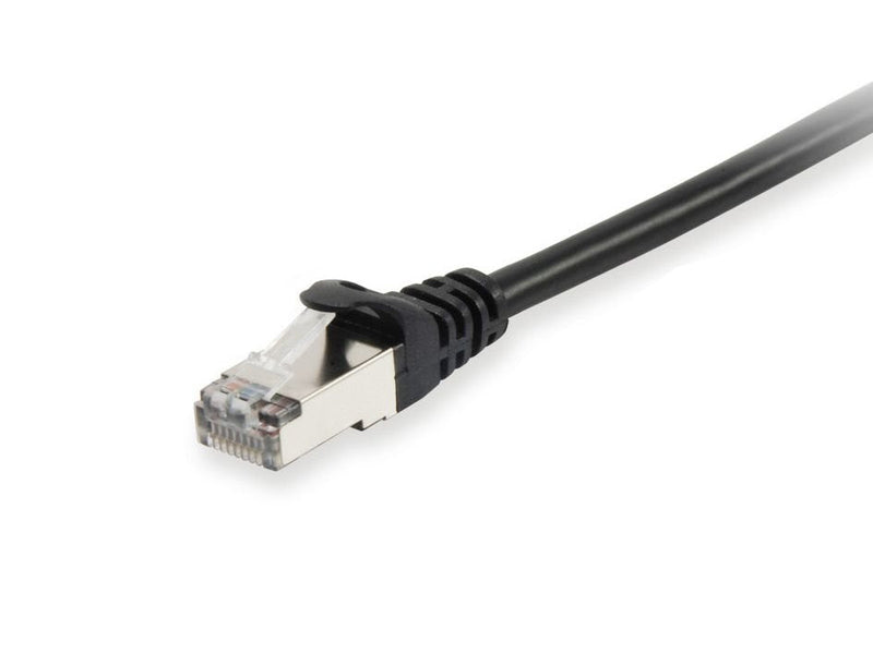 Equip Network Cable CAT.6 S/FTP 2x RJ45 0.50M Black Lszh