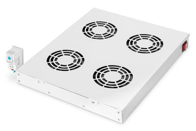 Digitus Fan Empotrado Rm With 4 Fans Armarios Pie, 45X330X483MM — image 1