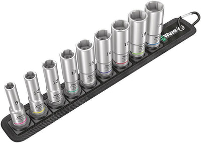 Wera Belt B Deep 1 Socket Set 3/8 Drive — image 1
