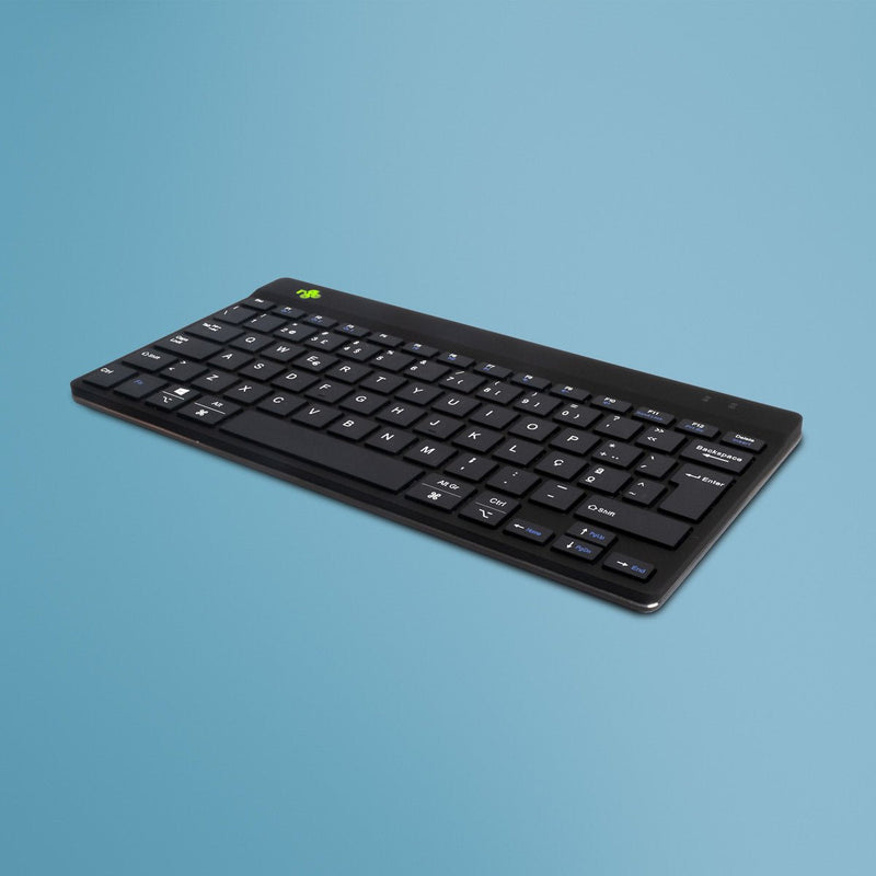R-go Compact Break Keyboard, QWERTY (pt), Bluetooth, Black