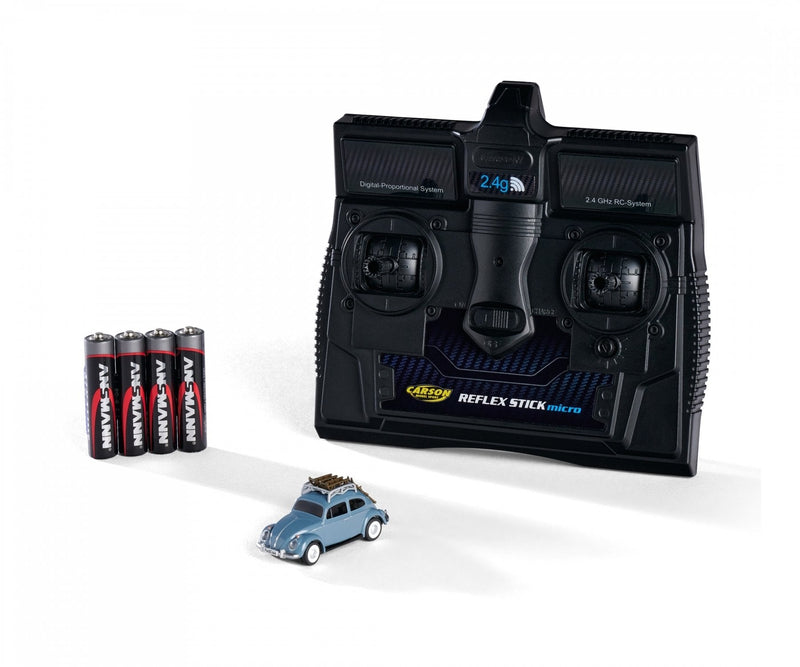 Carson Vw Beetle Wintersport Model Controlado Radio Car Motor Eléctrico 1:87