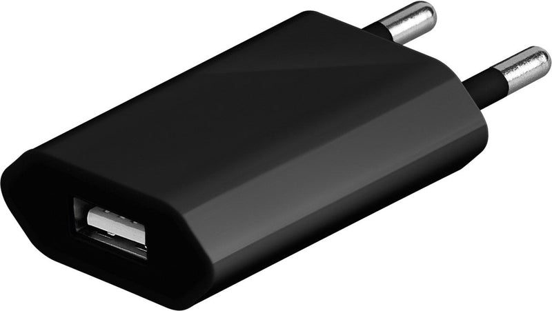 Goobay Charger Wall USB a Black Usb, 1A, 5W