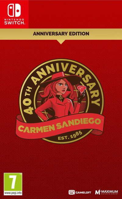 Set Carmen Sandiego 40TH Annv. Edt. Switch — image 1