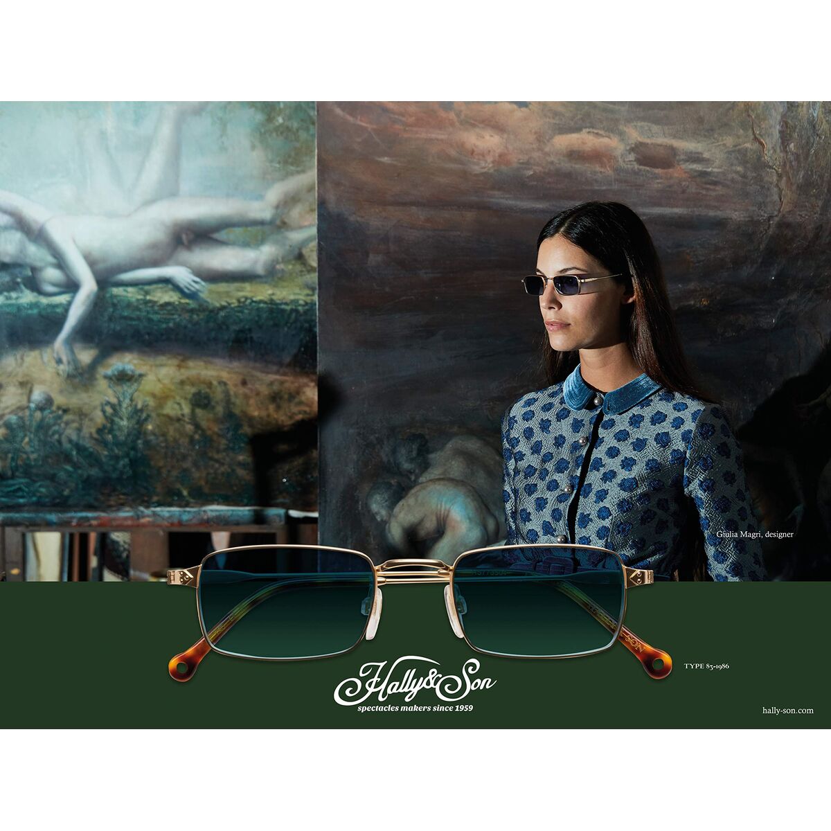 Hally & Son Unisex Sunglasses Hally & Son Hs004S02