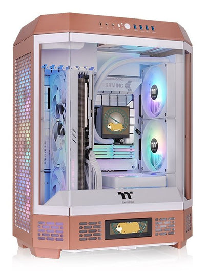 Thermaltake PC Case The Tower 600 Tower Brown Claro, Glass Tempered X 3 CA-1Z1-00MUWN-00 — image 1
