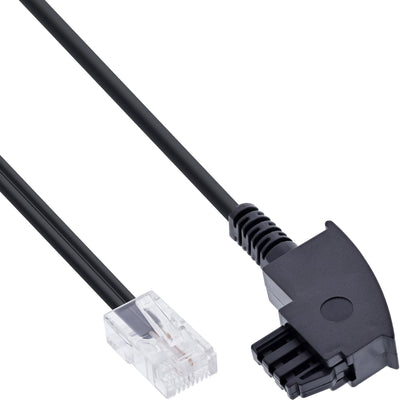 Inline® Tae-f German / RJ45 8P2C Cable 1M — image 1