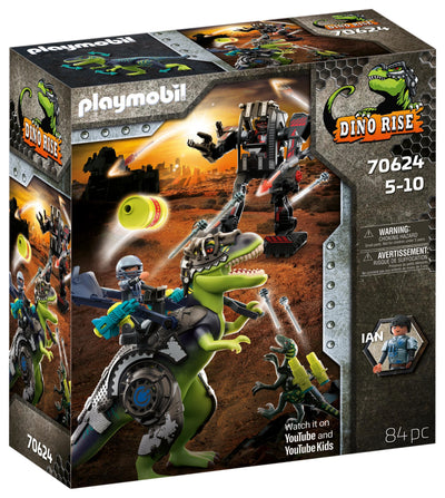 Playmobil 70624 Dino Rise T-rex: Batalla Gigantes — image 1