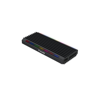 TooQ Shinobi Housing External SSD M.2 Ngff/NVMe USB-C 3.1 GEN2 RGB — image 1