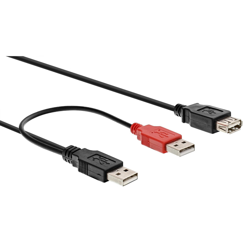 Inline USB 2.0 And -cable 2X Type a Male a Type a Female 0.2M