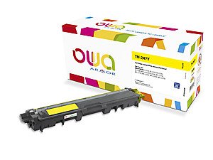 Toner Compatible Owa Brother TN-247Y Yellow (2300 Páginas) With Chip — image 1