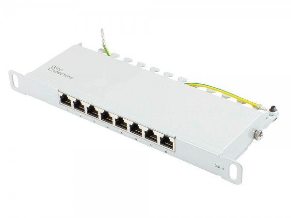 Good Connections Patchpanel 10CAT. 6 8-P. 0,5 He Lichtgr.