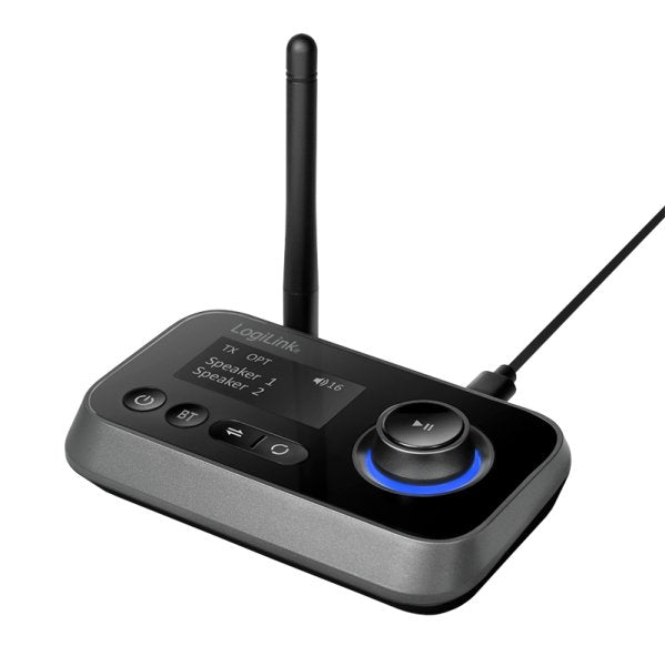 Logilink Bluetooth 5.0 Transmisor And Receptor Audio, Up To 10M