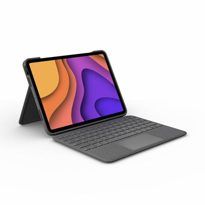 Logitech Folio Ipad Touch Qwertz German Grey Smart Connector — image 1