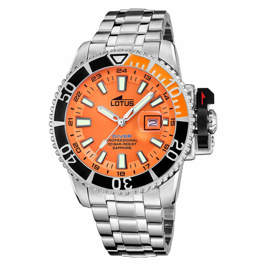Lotus Men's Watch Lotus 18938/2 Orange Silver